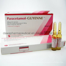 Paracetamol-Guyenne Injektion für Schmerzmittel und fiebersenkende Medikamente, Chemikalien 300mg / 2ml